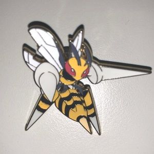 Official Pokémon Beedrill Pin